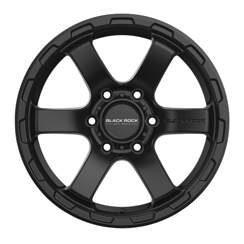 Black Rock Grip Satin Black