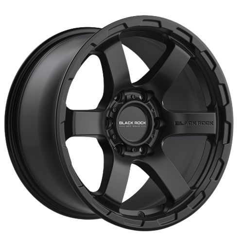 Black Rock Grip Satin Black