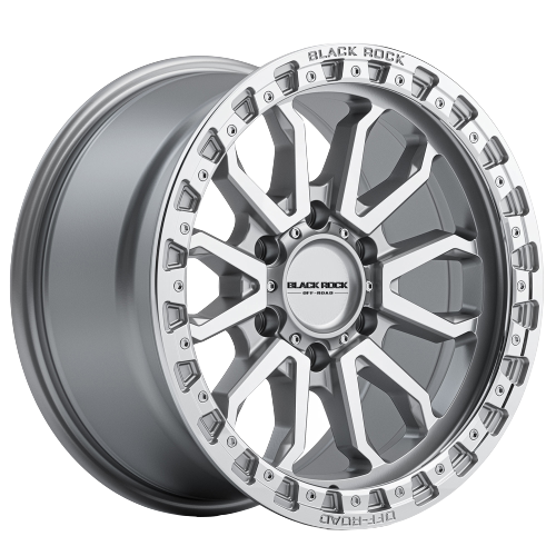 Black Rock Cobra Silver Machined