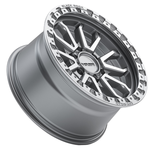 Black Rock Cobra Silver Machined