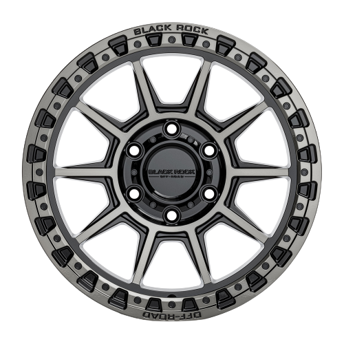 Black Rock Gunner Gloss Black Dark Tint