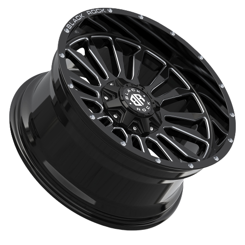 Black Rock Victory Gloss Black Milled