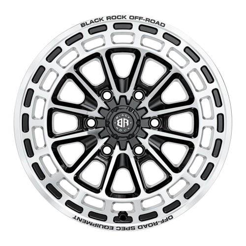 Black Rock Vortex Gloss Black Machined