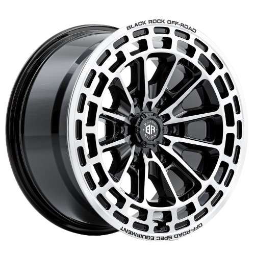 Black Rock Vortex Gloss Black Machined