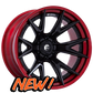 FUEL CATALYST MATTE BLACK W/ CANDY RED LIP