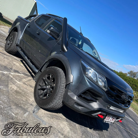 Holden Colorado RGI and RGII Short Entry Stainless Snorkel
