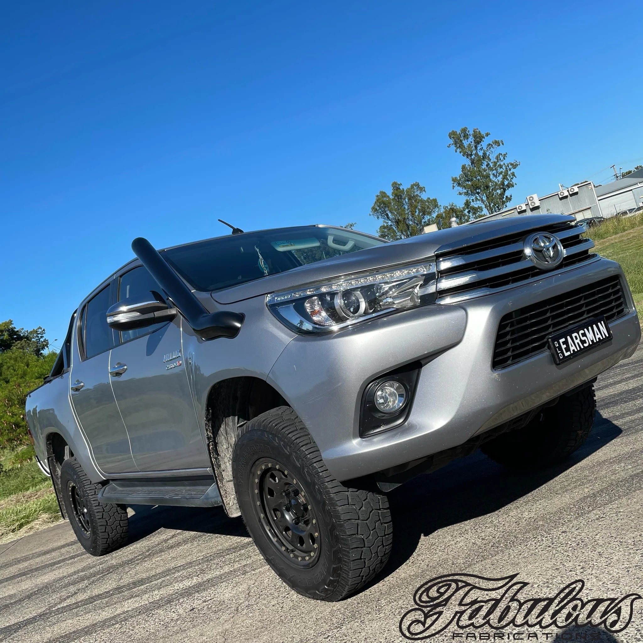 Toyota Hilux N80 Mid Entry Stainless Snorkel