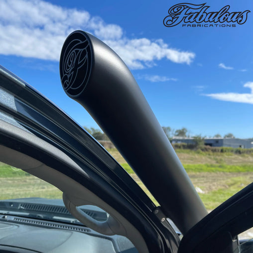 Holden Colorado RGI and RGII Short Entry Stainless Snorkel