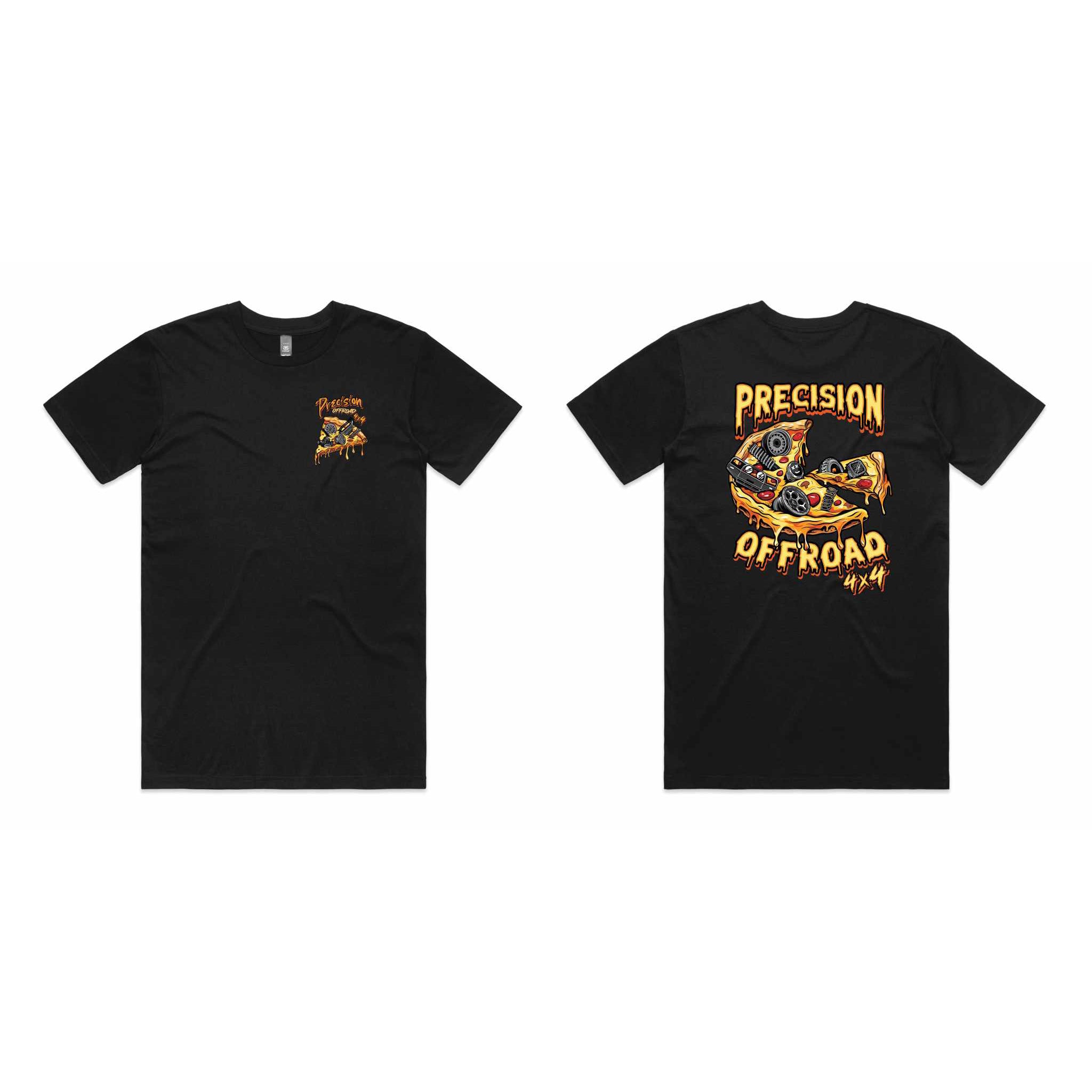 THE PIZZA TEE - BLACK EDITION