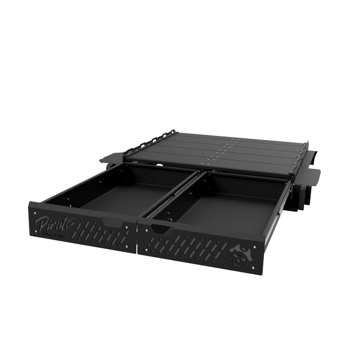 PIRATE CAMP CO - SLIMLINE SERIES LOW PROFILE DRAWER SYSTEM - TOYOTA PRADO 150 SERIES