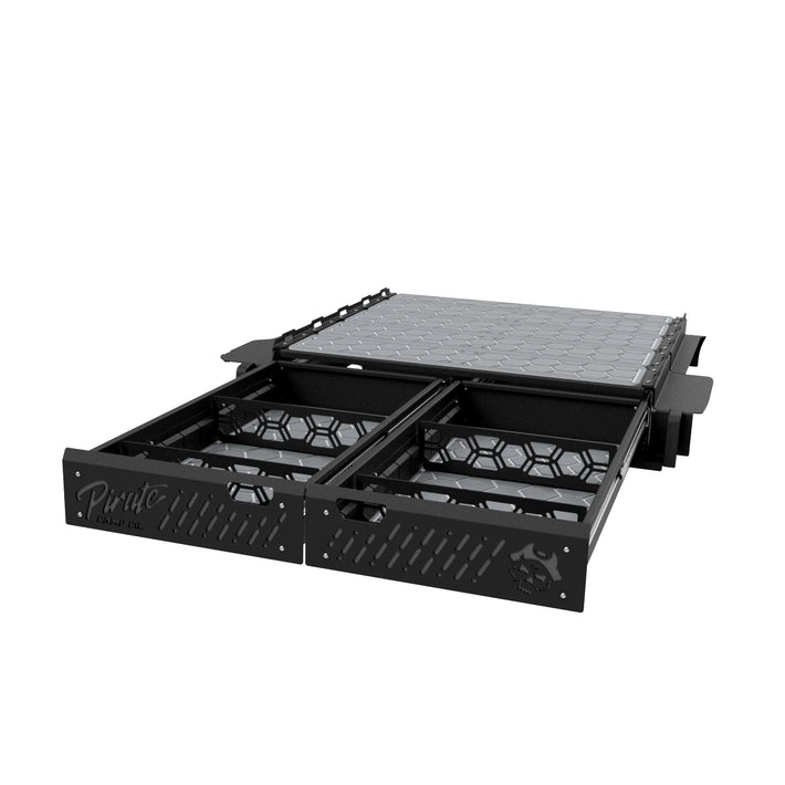 PIRATE CAMP CO - SLIMLINE SERIES LOW PROFILE DRAWER SYSTEM - TOYOTA PRADO 150 SERIES