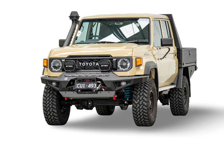 Predator Bull bar, Suitable for Toyota Land Cruiser (facelift) 76, 78, 79 Series, 2024 on