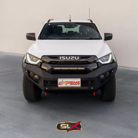 Suits Isuzu Dmax 2020 -03/2024 BLACK POWDER COAT- EXTREME SERIES BULLBAR