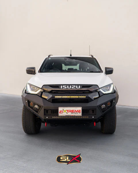 Suits Isuzu Dmax 2020 -03/2024 BLACK POWDER COAT- EXTREME SERIES BULLBAR