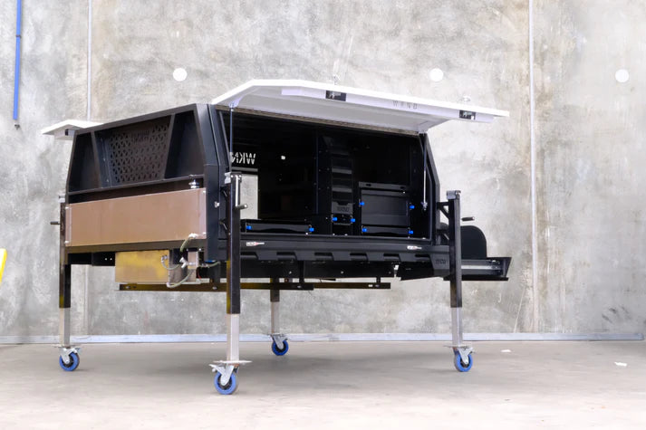 WKND Single Cab Jackoff Touring Canopy and Tray - Drive Away Combo