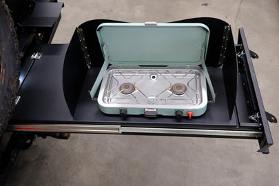 WKND Dual Cab Jackoff Touring Canopy and Tray - Drive Away Combo