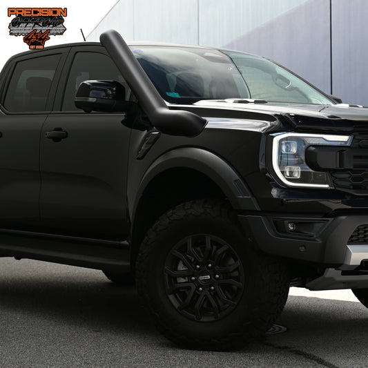 Ford Ranger Raptor Next Gen 5 Inch Mid Entry Stainless Snorkel and Twin Intake Alloy Airbox Kit