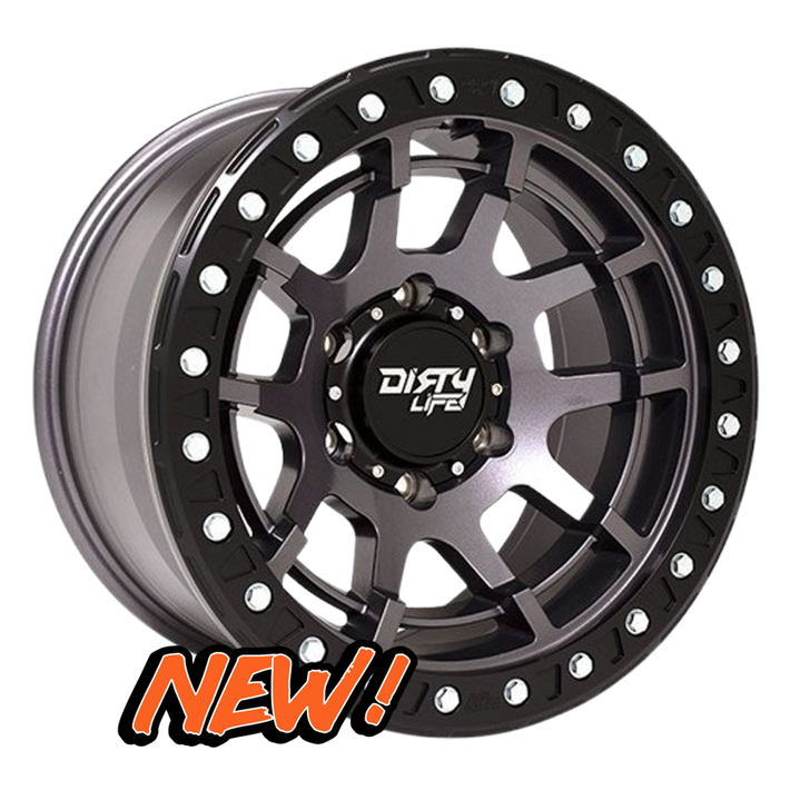 Dirtylife DT-4 Gloss Metallic Graphite
