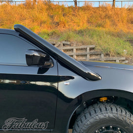 Mazda BT50 2020 Onwards Short Entry Stainless Snorkel and Alloy Panel Filter Airbox Kit