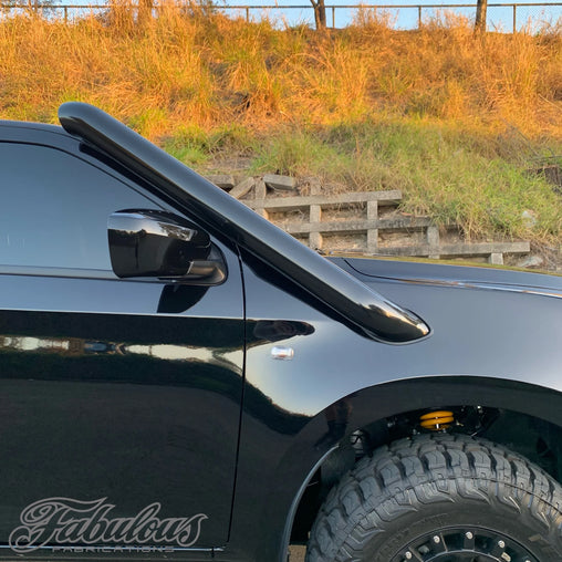 Mazda BT50 2020 Onwards Short Entry Stainless Snorkel and Alloy Panel Filter Airbox Kit