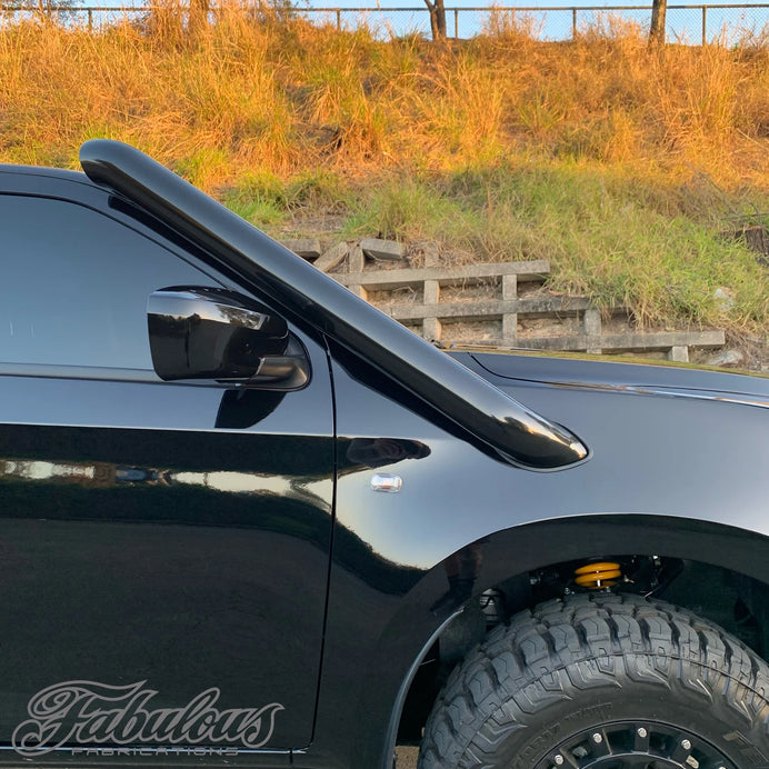 Mazda BT50 2020 Onwards Short Entry Stainless Snorkel and Alloy Panel Filter Airbox Kit