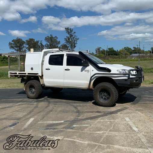 Toyota Hilux N70 Long Entry Stainless Snorkel