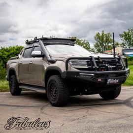 VOLKSWAGEN AMAROK NEXT GEN 4 INCH STAINLESS SNORKEL KIT AND ALLOY AIRBOX KIT