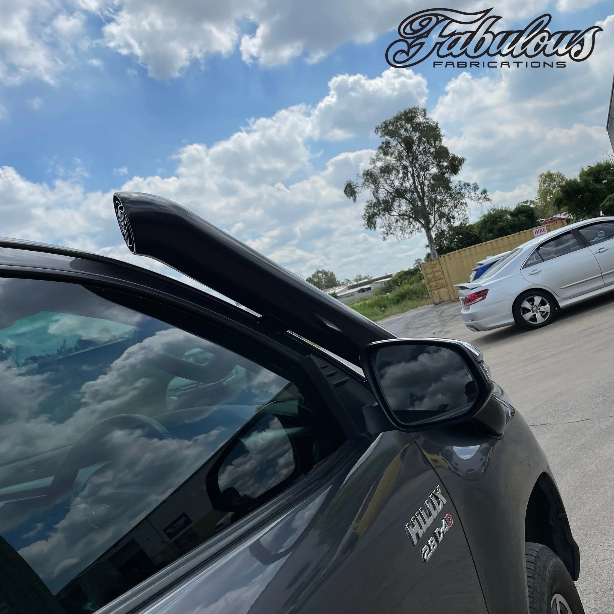 Toyota Hilux N80 Short Entry Stainless Snorkel