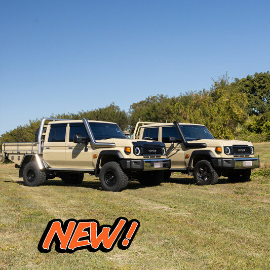 Fabulous Fabrication Toyota Landcruiser Facelift 70 Series Stainless Snorkel