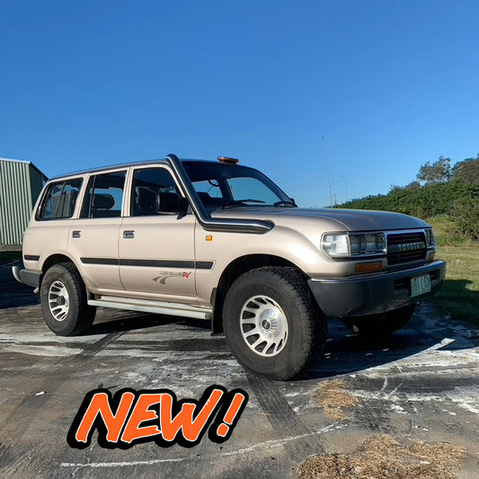 Fabulous Fabrications Toyota Landcruiser 80 Series Stainless Snorkel (DayOne only)