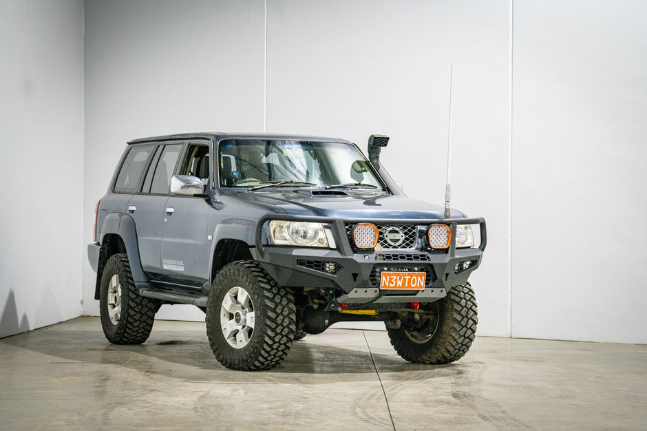 Nissan Patrol GU Bullbar – precision-offroad-4x4