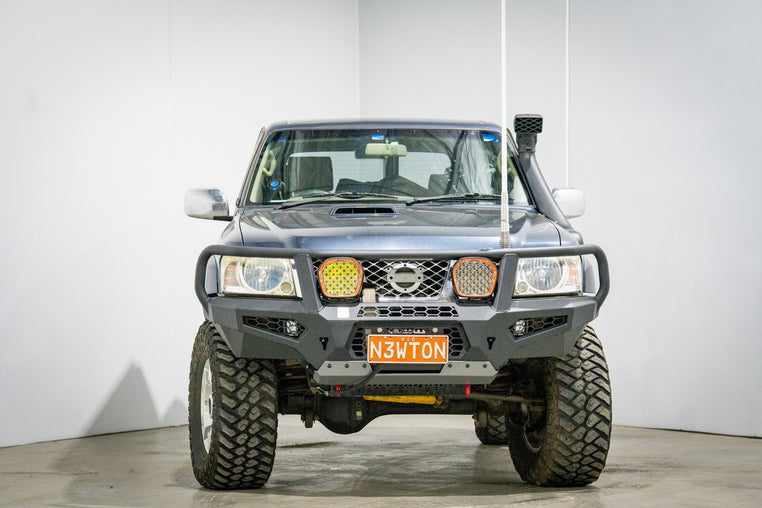 Offroad Animal Cougar Bull bar suit Hi Mount winch, Nissan GU Patrol Y61, S4 2005-2016