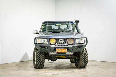 Offroad Animal Cougar Bull bar suit Hi Mount winch, Nissan GU Patrol Y61, S4 2005-2016