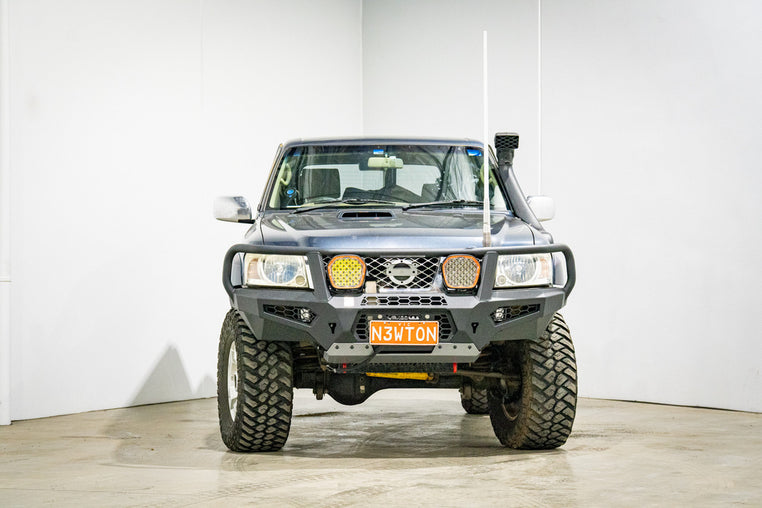 Offroad Animal Cougar Bull bar suit Hi Mount winch, Nissan GU Patrol Y61, S4 2005-2016
