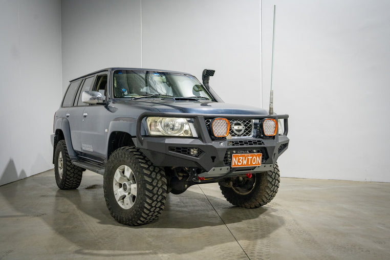 Offroad Animal Cougar Bull bar suit Hi Mount winch, Nissan GU Patrol Y61, S4 2005-2016