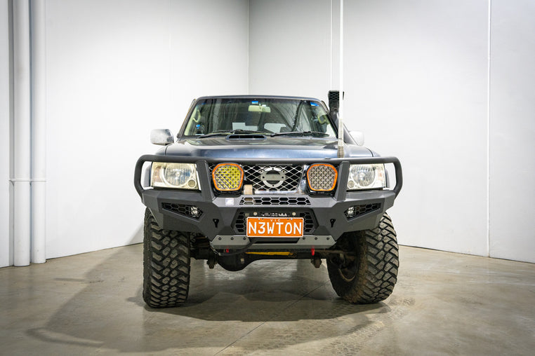Offroad Animal Cougar Bull bar suit Hi Mount winch, Nissan GU Patrol Y61, S4 2005-2016