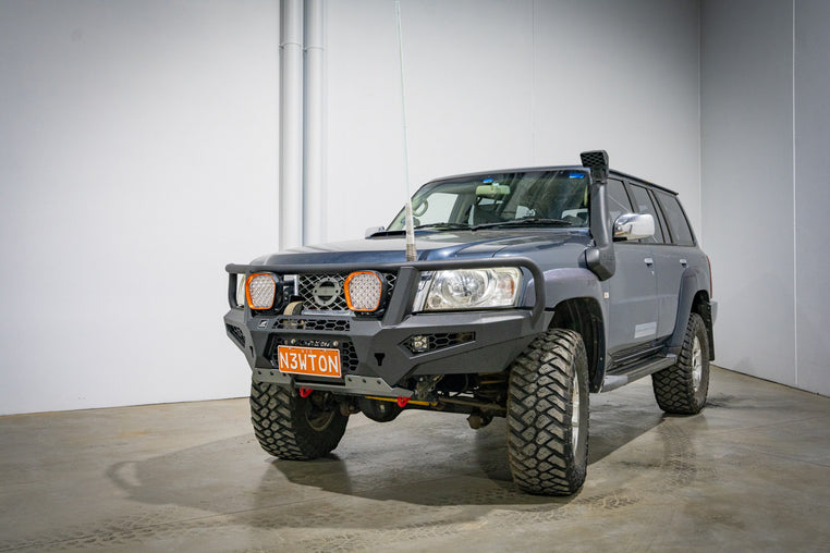 Offroad Animal Cougar Bull bar suit Hi Mount winch, Nissan GU Patrol Y61, S4 2005-2016