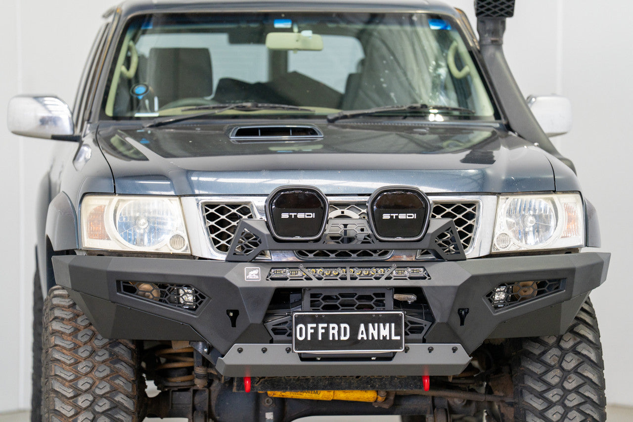 Offroad Animal Predator bull bar to suit, Nissan GU Patrol Y61, S4 2005-2016