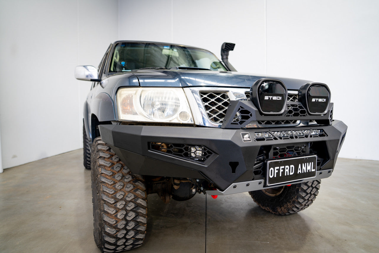 Offroad Animal Predator bull bar to suit, Nissan GU Patrol Y61, S4 2005-2016