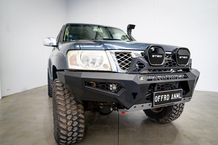 Offroad Animal Predator bull bar to suit, Nissan GU Patrol Y61, S4 2005-2016