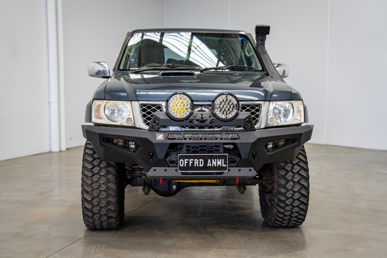 Offroad Animal Predator bull bar to suit, Nissan GU Patrol Y61, S4 2005-2016