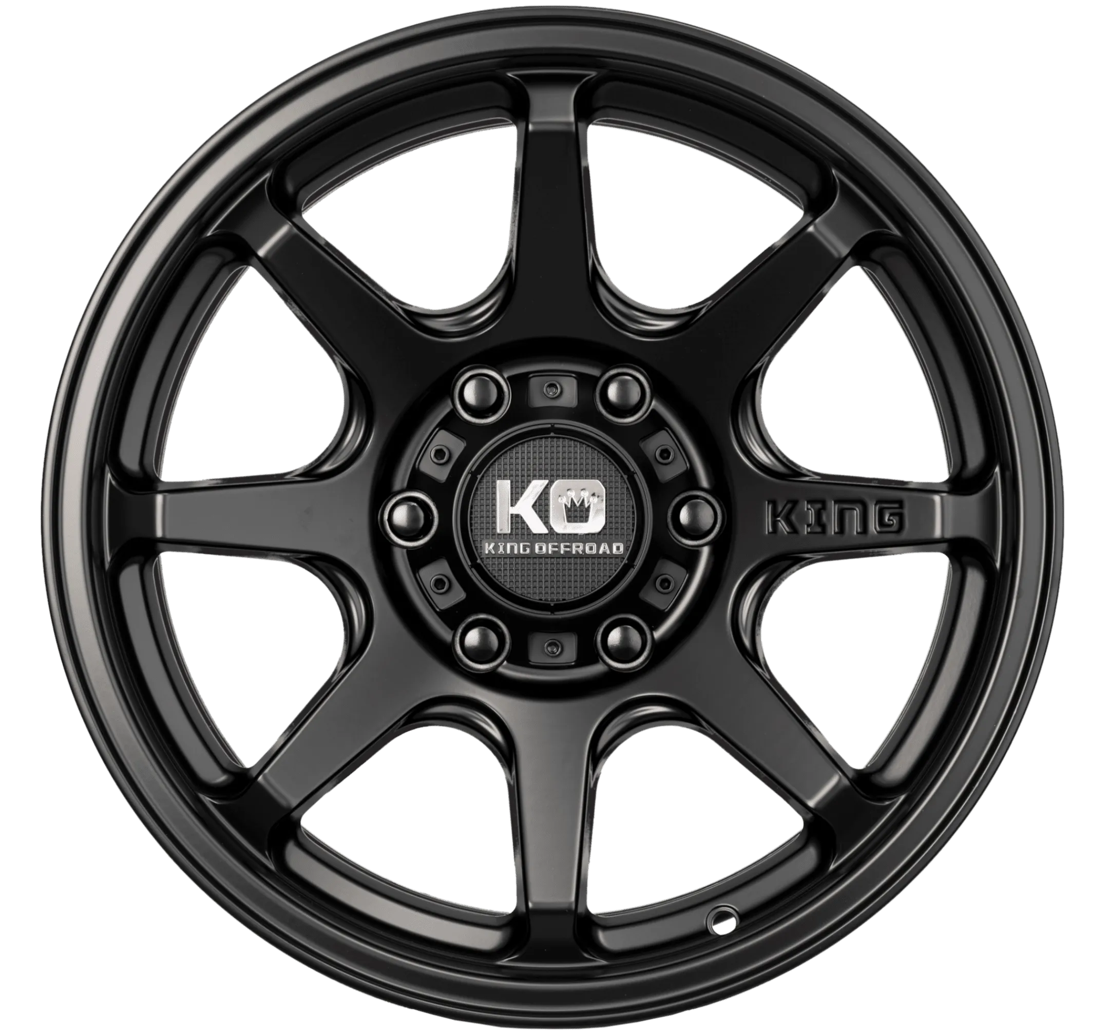King Wheels Grappler Satin Black
