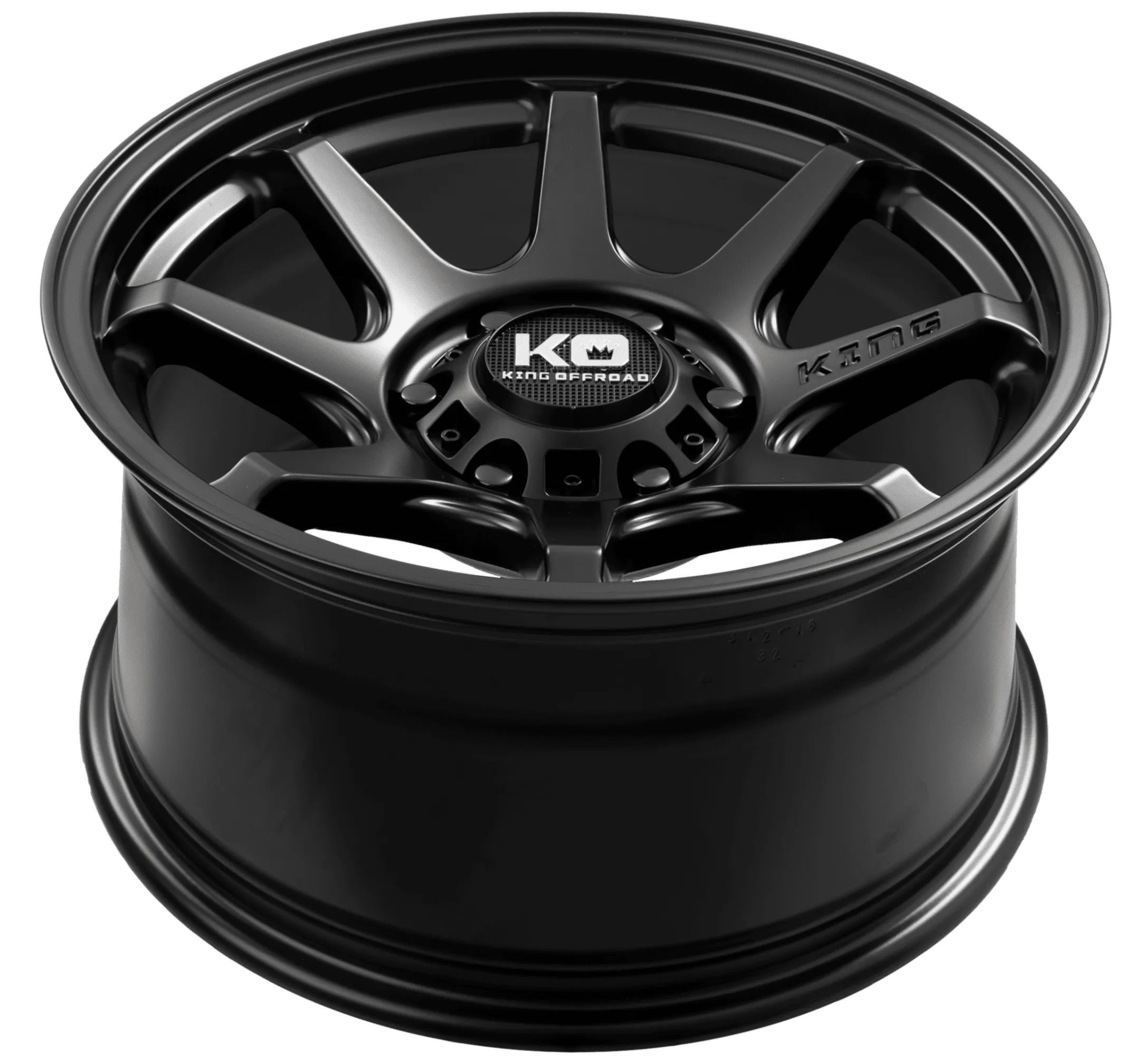King Wheels Grappler Satin Black