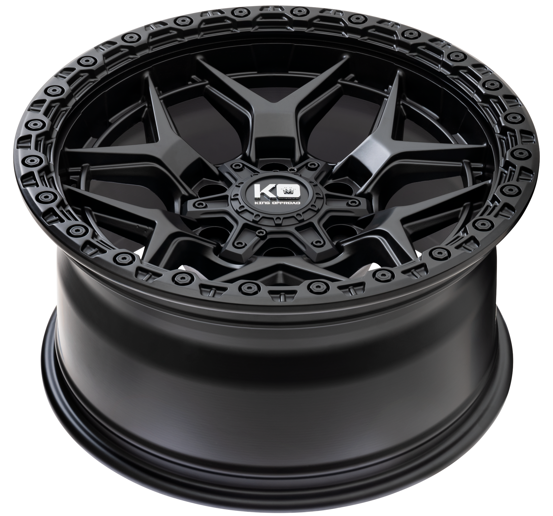 King Wheels Growler Satin Black