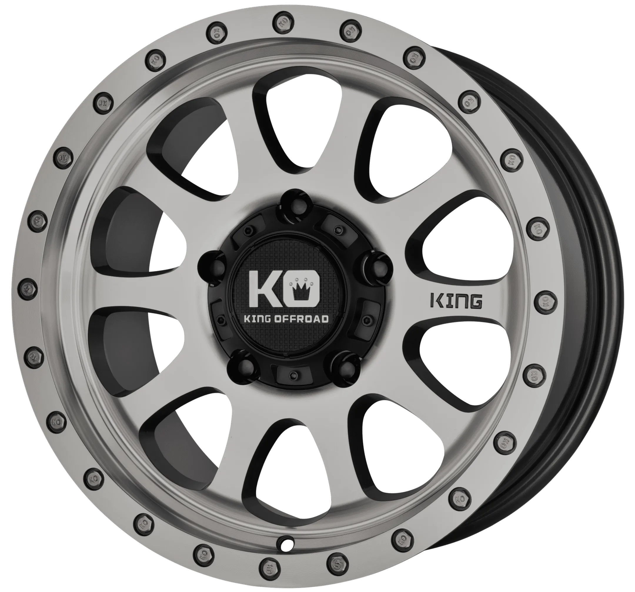 Kings Wheels Hurricane II Gunmetal Machined