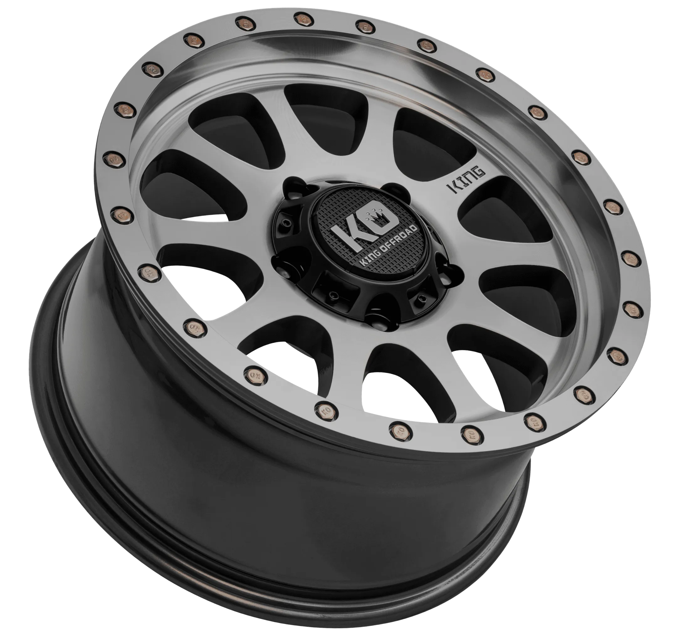 Kings Wheels Hurricane II Gunmetal Machined