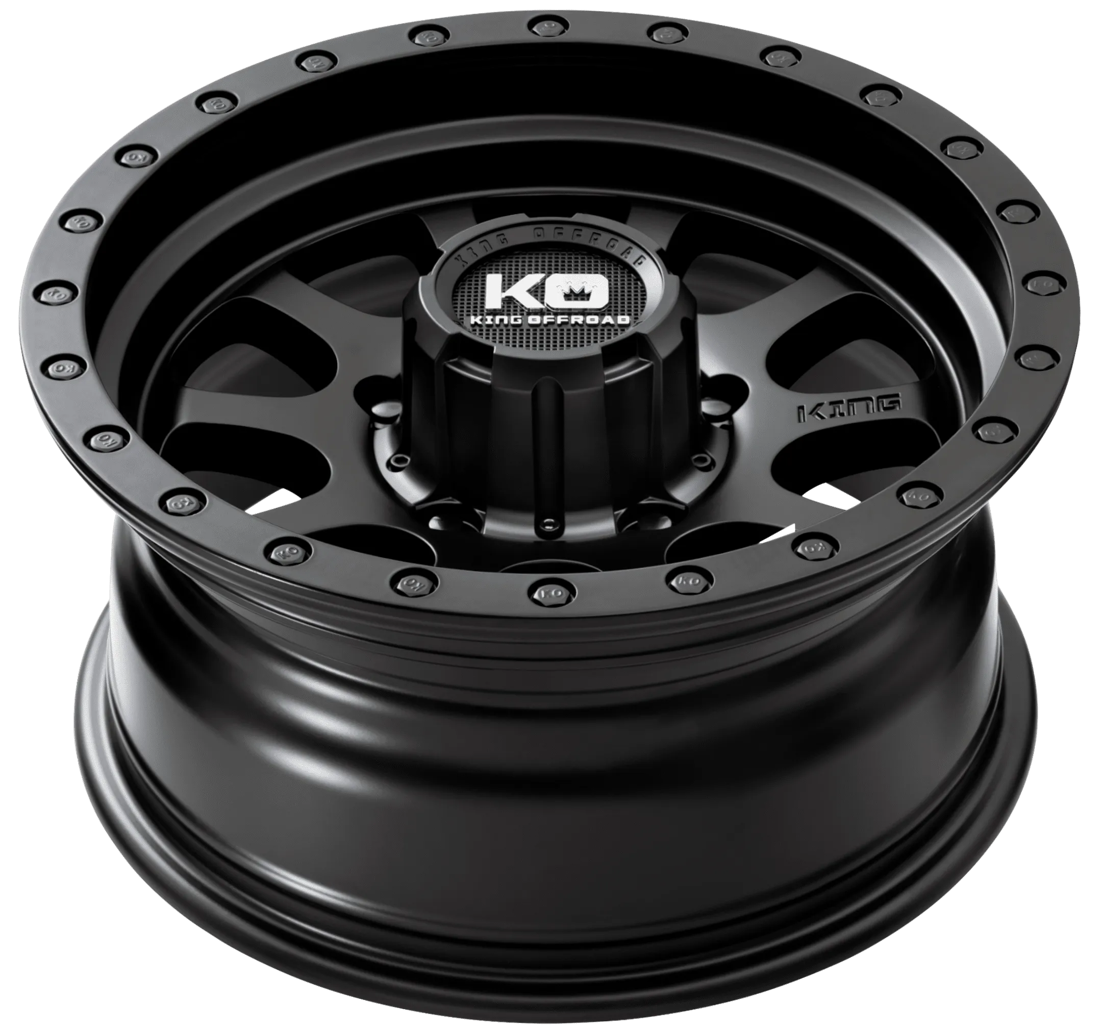 King Wheels Hurricane II Satin Black