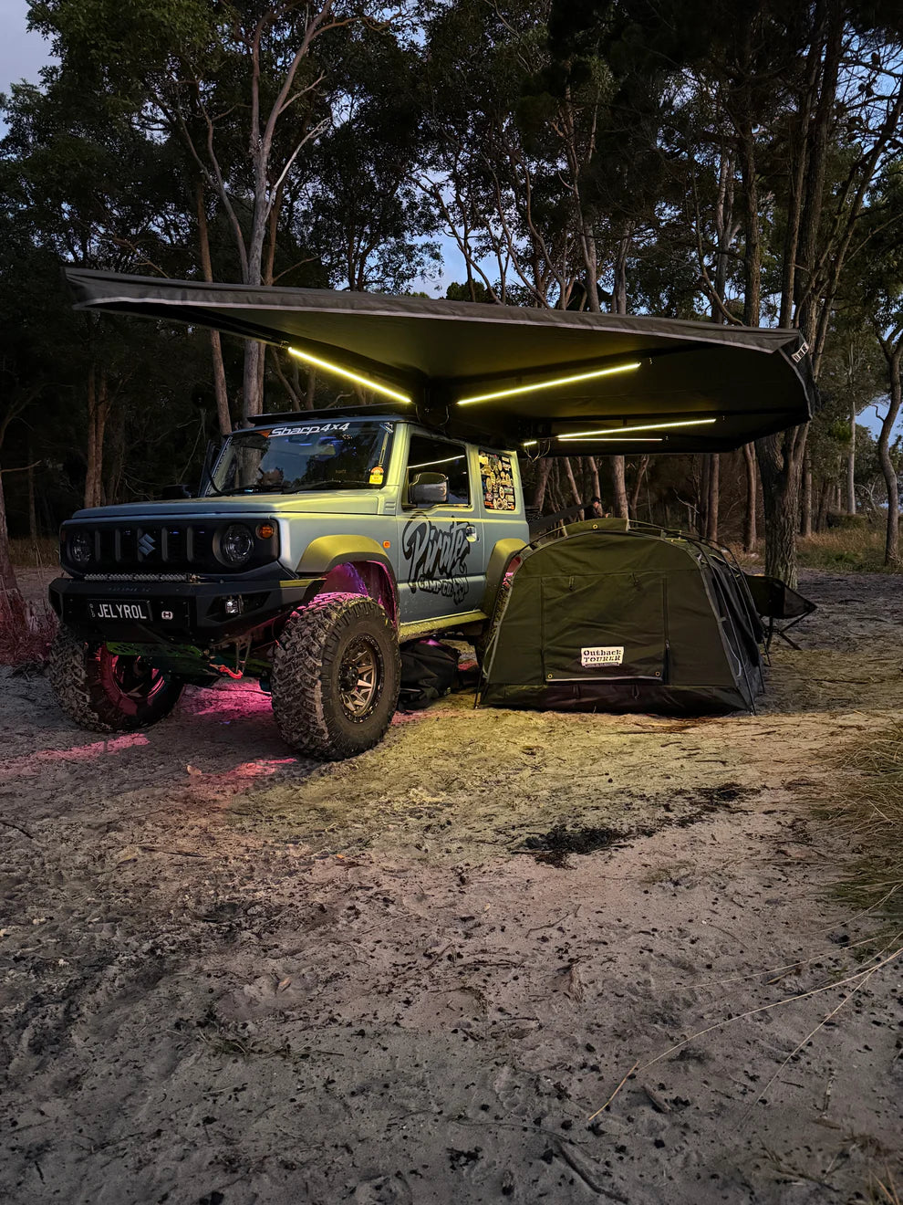 tend tent OUTBACK TOURER 270 PLUS X-TEND – precision-offroad-4x4