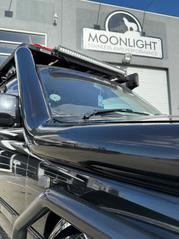 Moonlight - Toyota Landcruiser 80 Series 5" Rear Facing Stainless Steel Snorkel - Safari Replacement