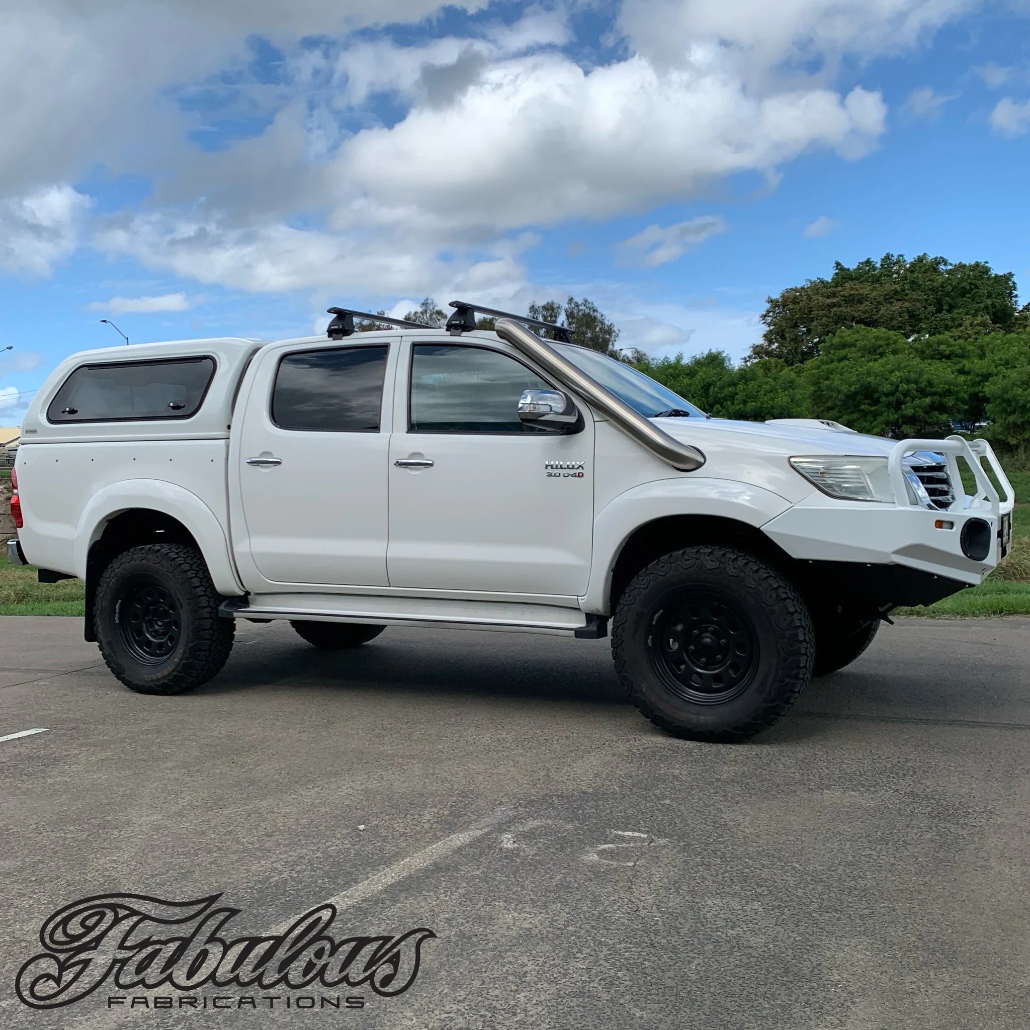 Toyota Hilux N70 Short Entry Stainless Snorkel
